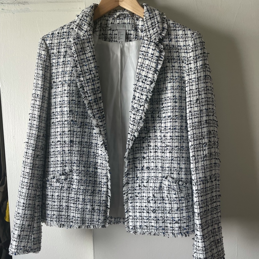 H&M tweed blazer